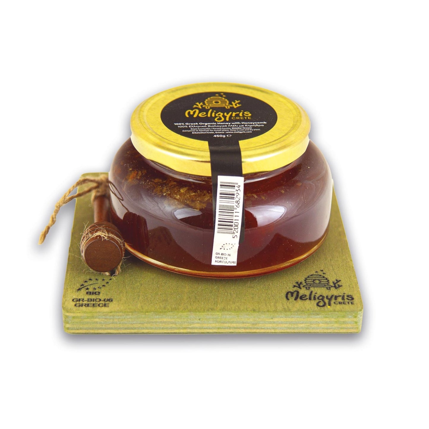 Biologische honingraat cadeaupakket van Meligyris 200g