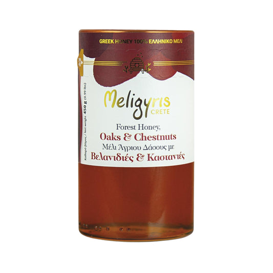 Eiken kastanjehoning van Meligyris 450g